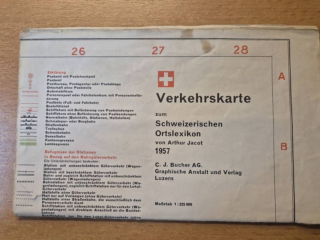 Cartes géographiques & atlas: Kartenmaterial 50. ziger Jahre – D'occasion à Monteggio par pauwin 1