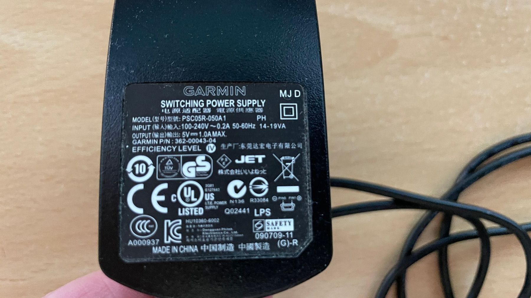 Caricabatterie: Original Garmin Ladegerät Netzteil PSC05R-050A1 – Usato da Glattfelden venduto da cybermaxx 1