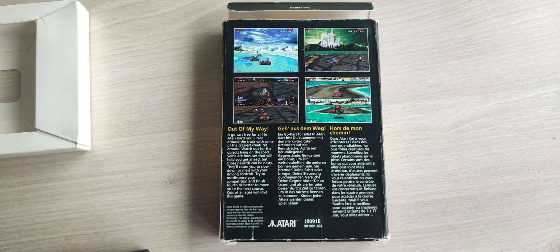 Atari Spiele: Atari Karts Jaquar 64-bit – Gebraucht aus Le Noirmont von desoto55 2