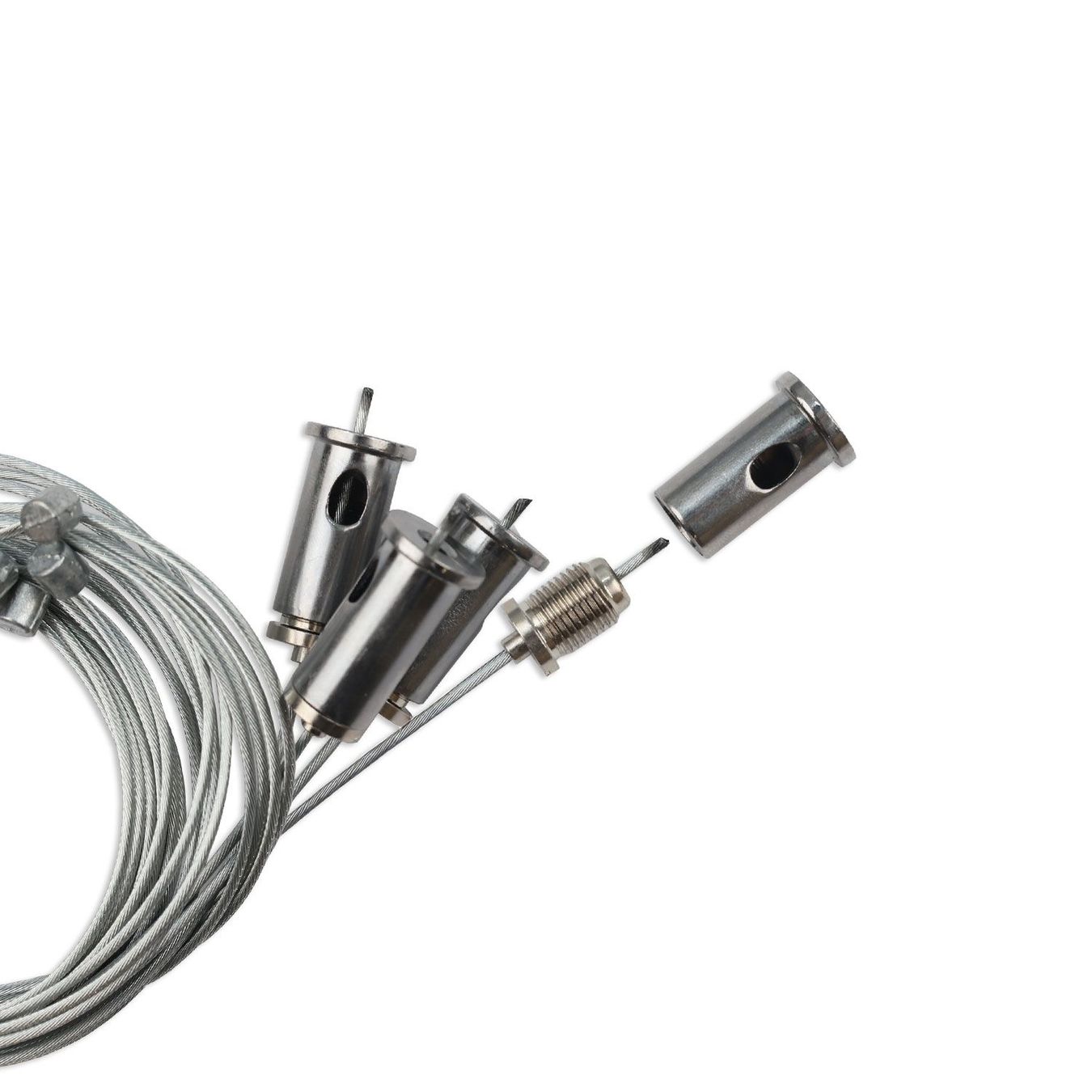 Lampadari & plafoniere: Seilabhängung, Stahl, 150 cm Länge – Nuovo (secondo la descrizione) da Kreuzlingen venduto da Smart-Light 1