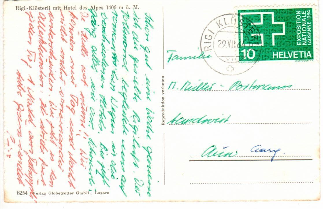 Cartes postales: Rigi – D'occasion à Wolhusen par Curver9 1