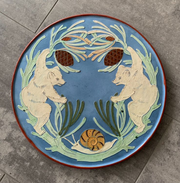 Lustiger Hai-Sushi-Teller Aus Keramik - Handbemalt, Mikrowellengeeignet