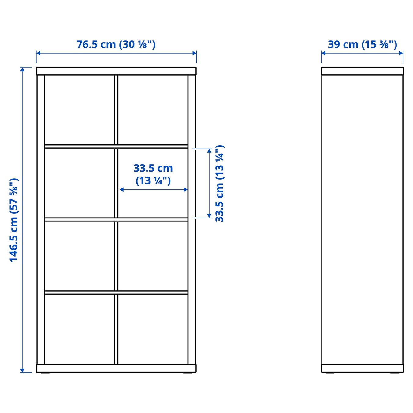 Ikea Étagères: IKEA Kallax shelf unit – Neuf (Voir description) à Zürich par hbr_2rmz 1