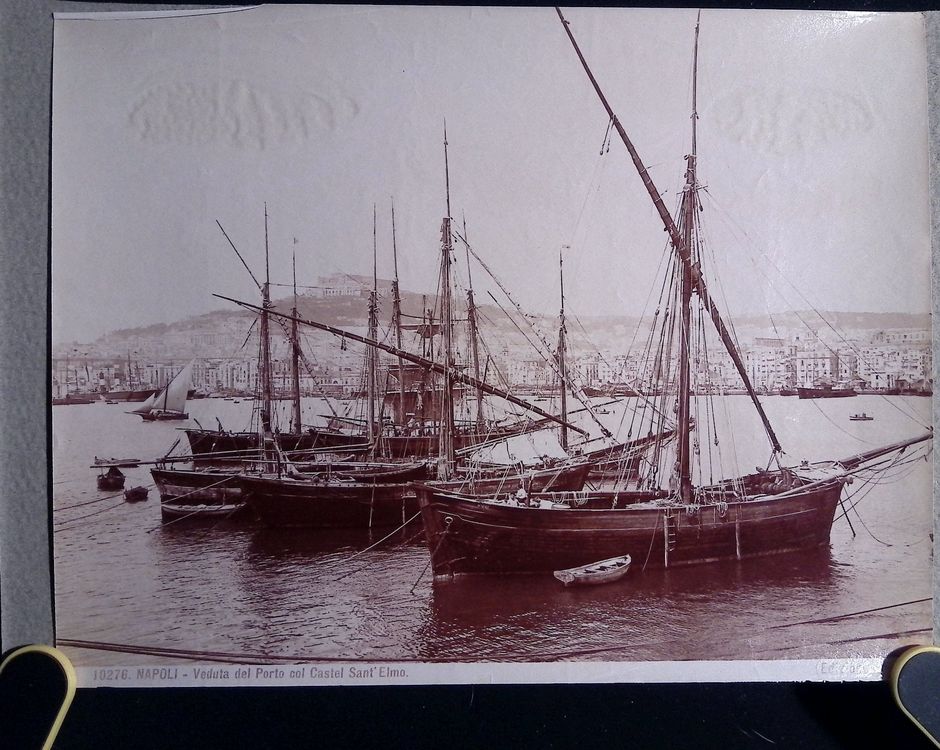 Neapel Italien um 1900 Antikes Foto Ed. Alinari Grossf. (Gebraucht) in ...