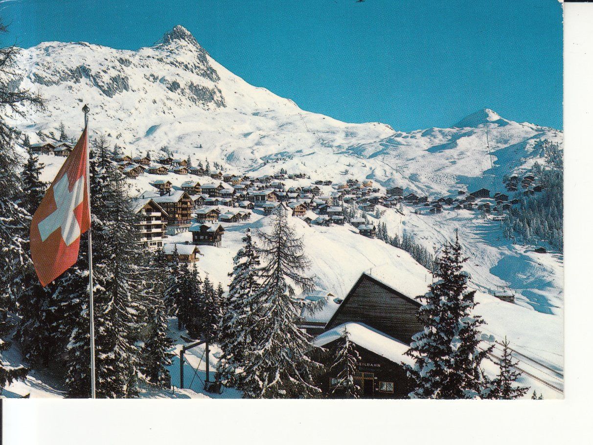 Ansichtskarten: Bettmeralp 1982 – Gebraucht aus Bürglen TG von StampGraf