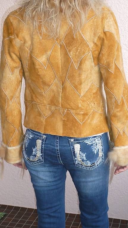 Vestes: Echtfell Fuchs Lederjacke – D'occasion à Männedorf par Mis_nl7l 2
