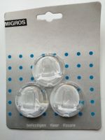 3x selbstklebende Haken von Migros - NEU + OVP