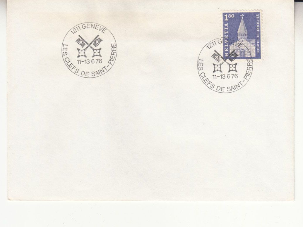 Tutti i francobolli: Sonderstempel S. 882  Genève – Usato da Bürglen TG venduto da StampGraf