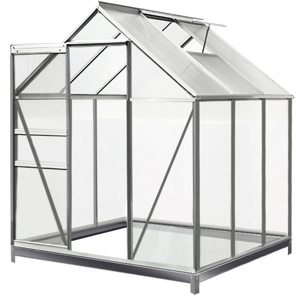 Gartenhäuser & Gewächshäuser: Gewächshaus 190x190x195cm mit Fundament – Neu und originalverpackt aus Winterthur von aredo 4