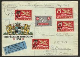 1935 : FP Brief nach Cotonon (Dahomey) - selten
