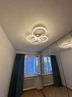 Deckenlampe 4 Ringe modern weiss guter Zustand