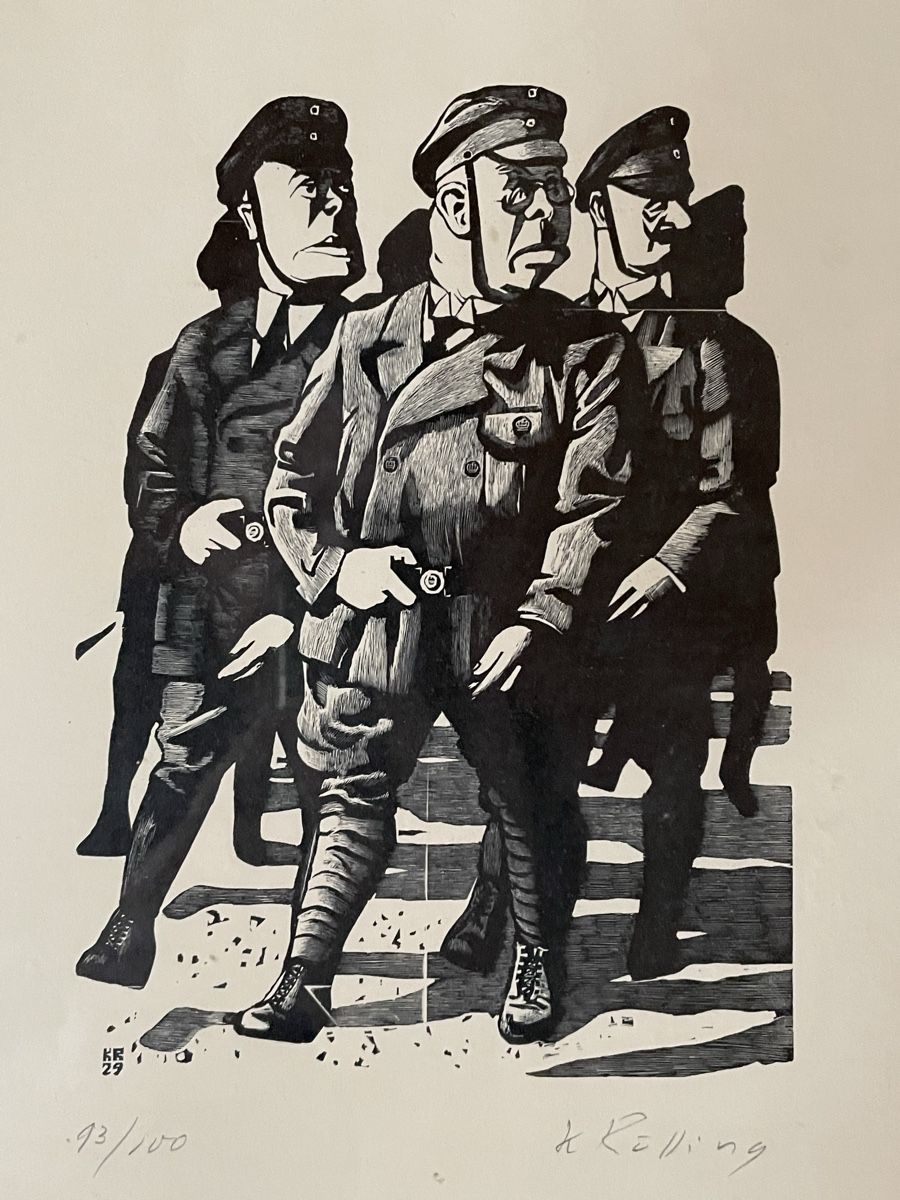 Poster & Bilder: 2 Bilder von Karl Rössing 1929 & 1931 – Gebraucht aus Rümlang von euqinom16 3