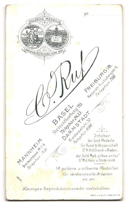 Photos & affiches: Fotografie C. Ruf, Basel, Steinthorberg  – D'occasion à Berlin par bartko-reher 1