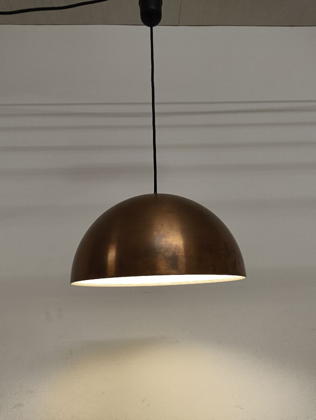 Lampadari & plafoniere: 60er Jahre Kupfer Deckenlampe – Usato da Zürich venduto da BK8000