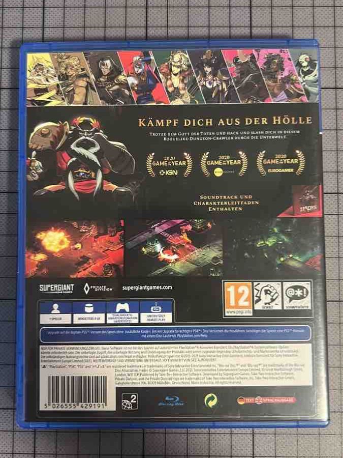 Giochi: Hades PS4 – Usato da Rombach venduto da 2freet 1