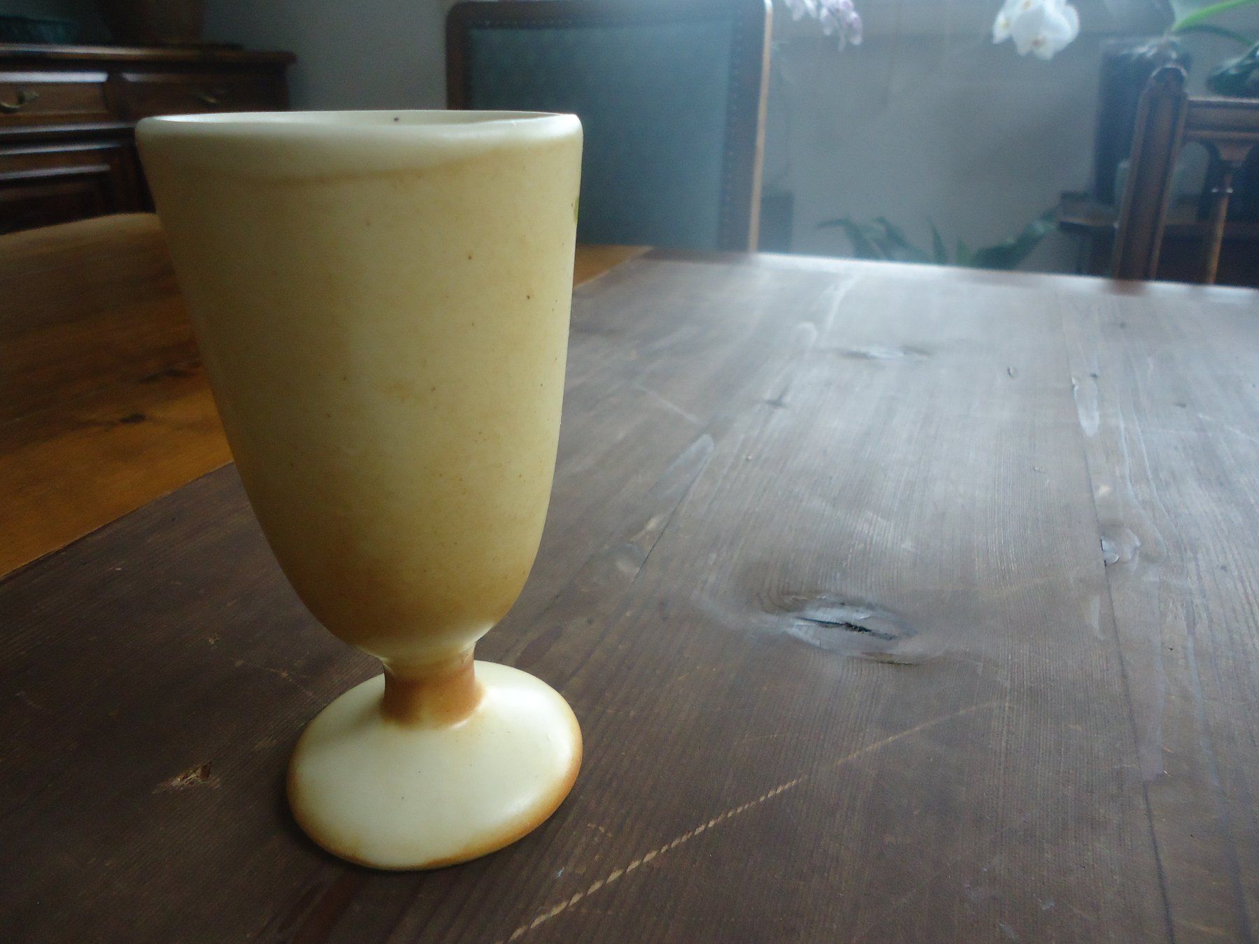 Vasen & Gefässe: Petite vase en céramique jaune – Gebraucht aus Vessy von mafabe 1
