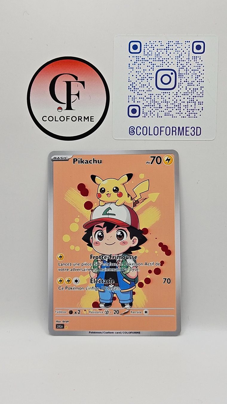 Pokémon Sammelbilder & Trading cards: Pikachu Custom Card – Neu (gemäss Beschreibung) aus Yverdon-les-Bains von sen_dh25