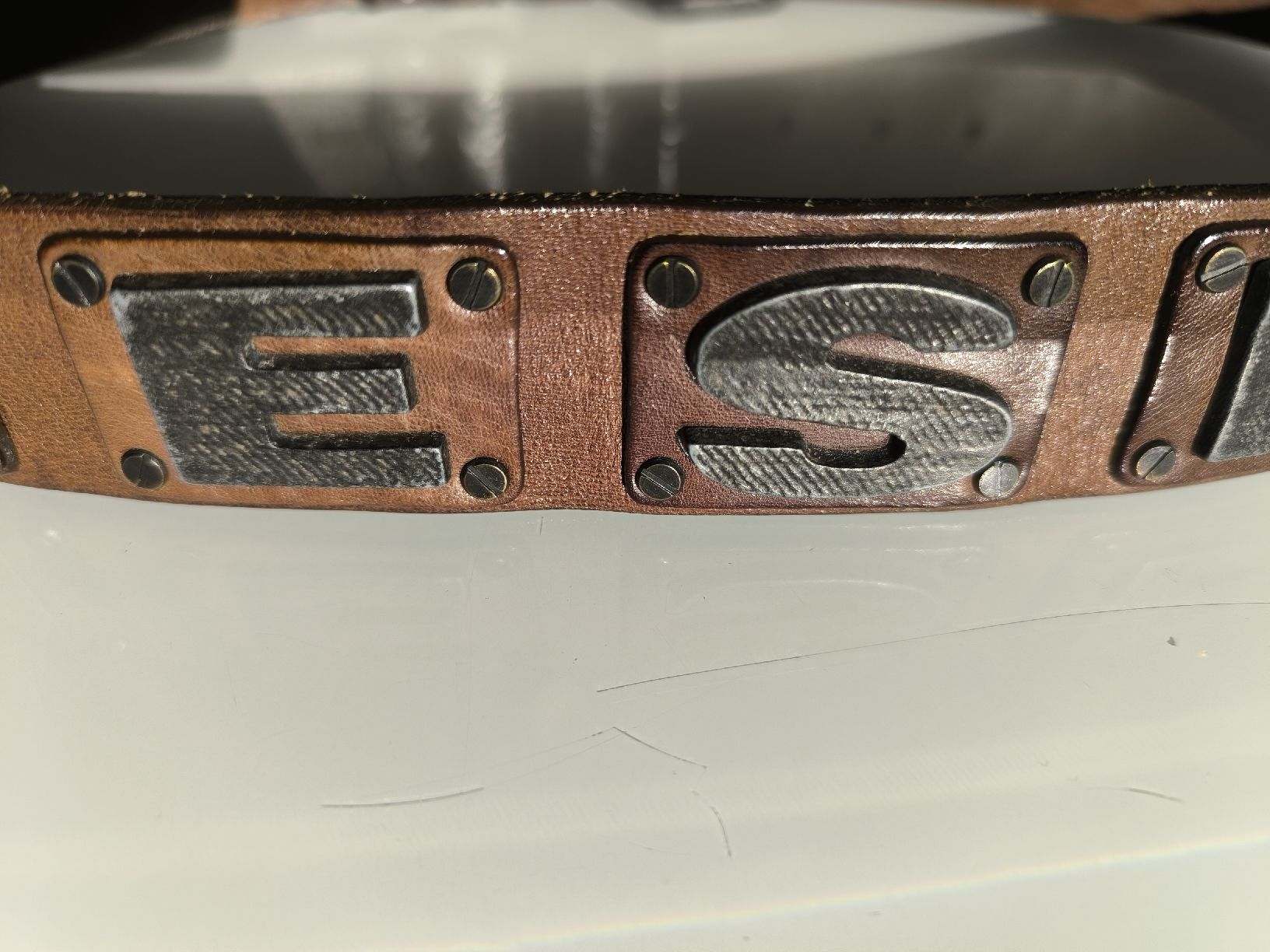 Diesel Cinture: Diesel Leder Gürtel 85 – Usato da Oensingen venduto da Outlet_Super_Sale 2