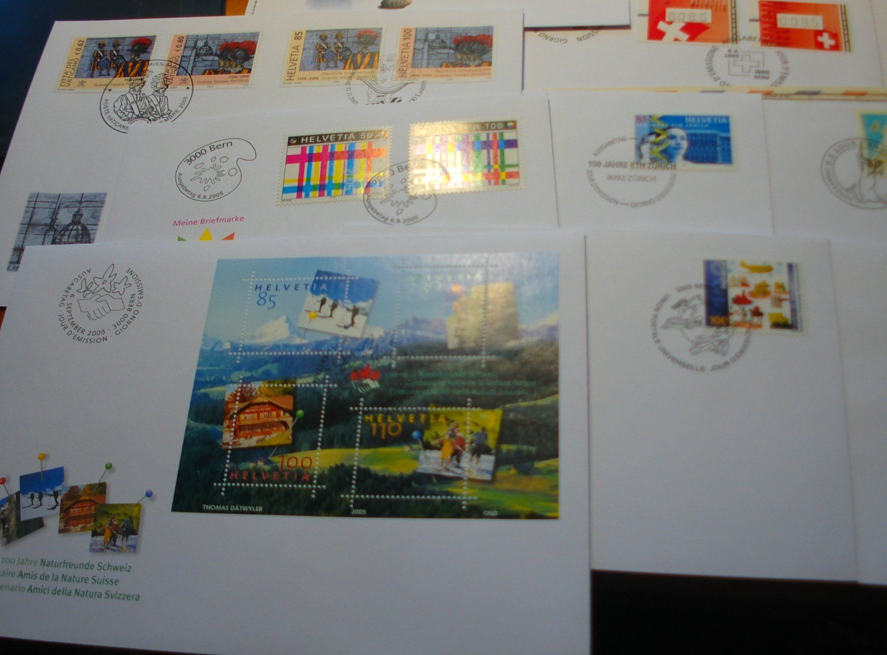 Tutti i francobolli: Set FDC 2005, 25  Belege – Usato da Niederwil AG venduto da morostahu