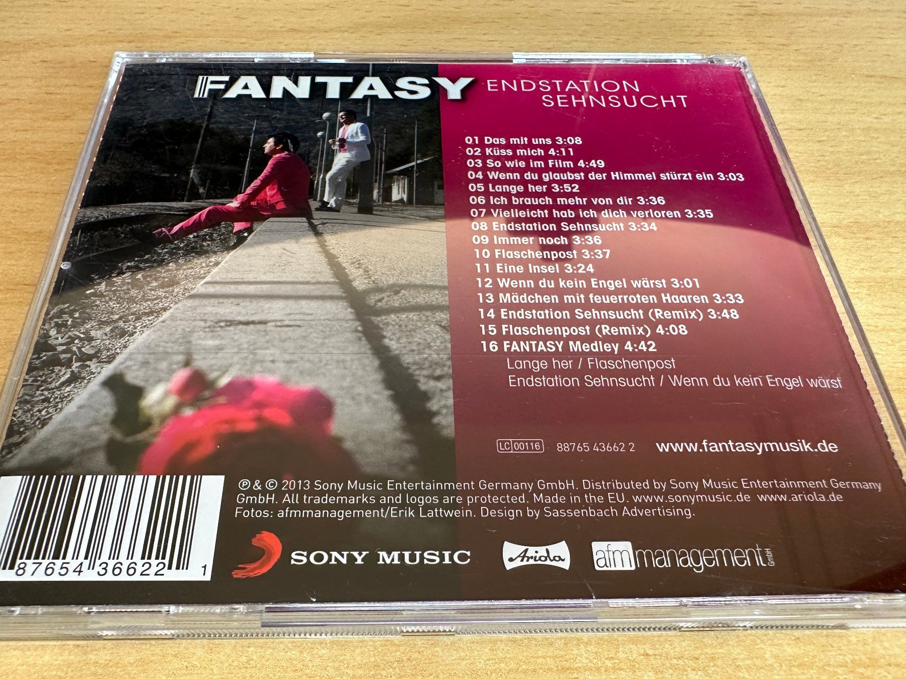 CD: Fantasy – Endstation Sehnsucht – Usato da Rikon im Tösstal venduto da Alpenmutz 1