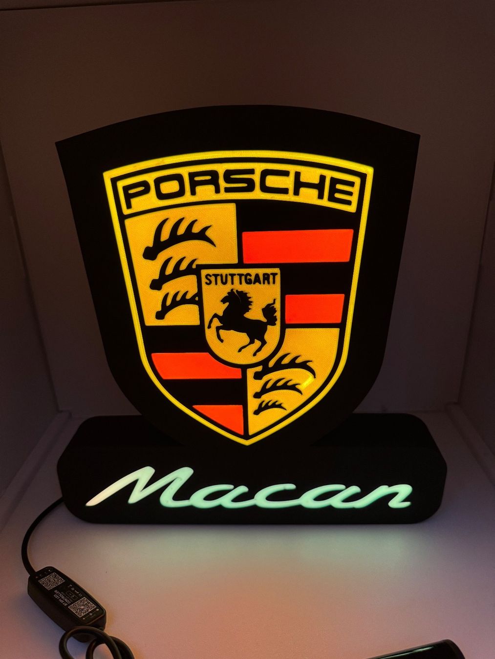 Lampade: Lightbox lumière led Porsche Macan – Nuovo (secondo la descrizione) da Vicques venduto da PAMB3D 9