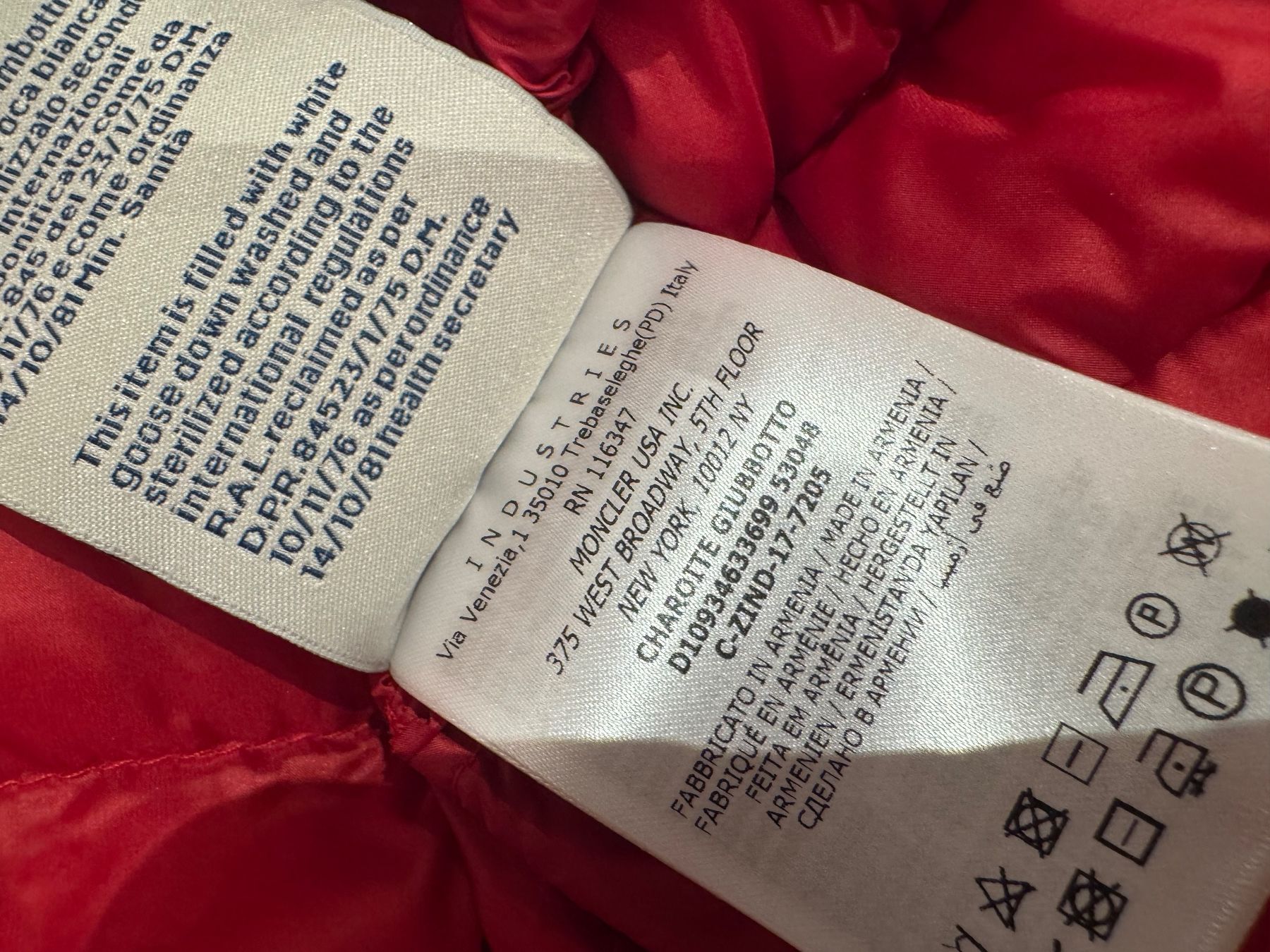 Giacche: Moncler neue Daunen Uebergangsjacke, 1 oder S-M NP 1200 Fr – Nuovo (secondo la descrizione) da Klingnau venduto da Markus14 1
