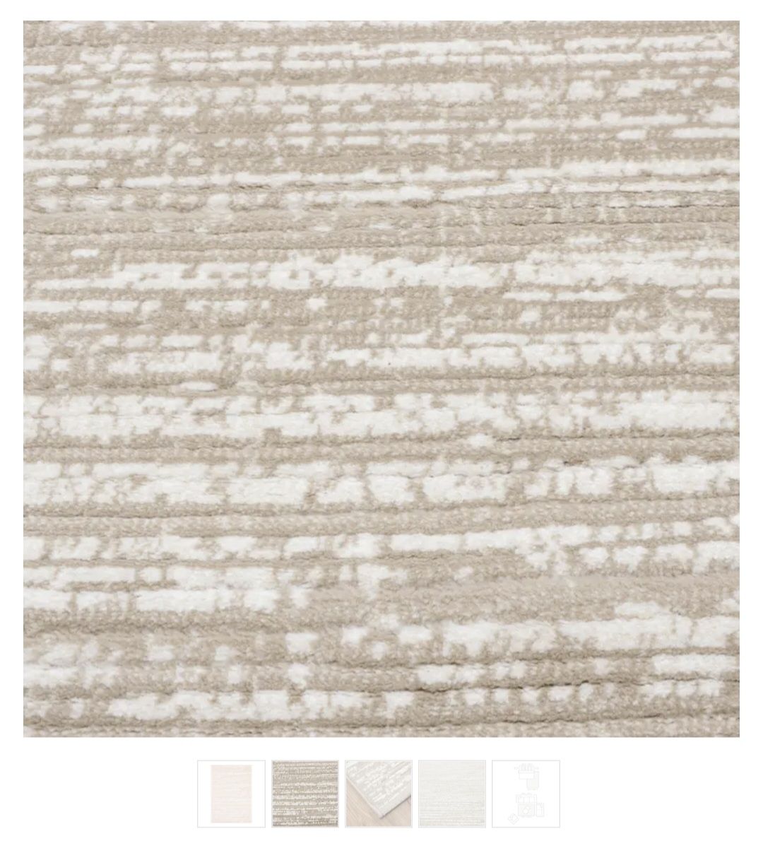 Pfister Teppiche: Novel Webteppich ECHO beige 160 × 230 cm – Neu und originalverpackt aus Aarau von sku_5f5z 1