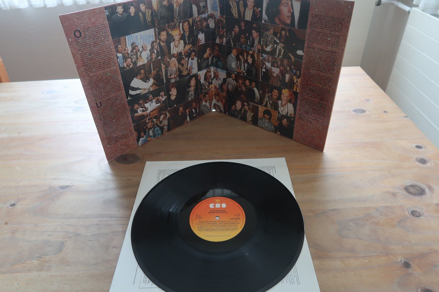 Schallplatten: WE ARE THE WORLD - MICHAEL JACKSON - VINYL LP – Gebraucht aus Basel von Patiscat 5