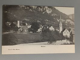 Alte PK / Malans - Gelaufen 1911