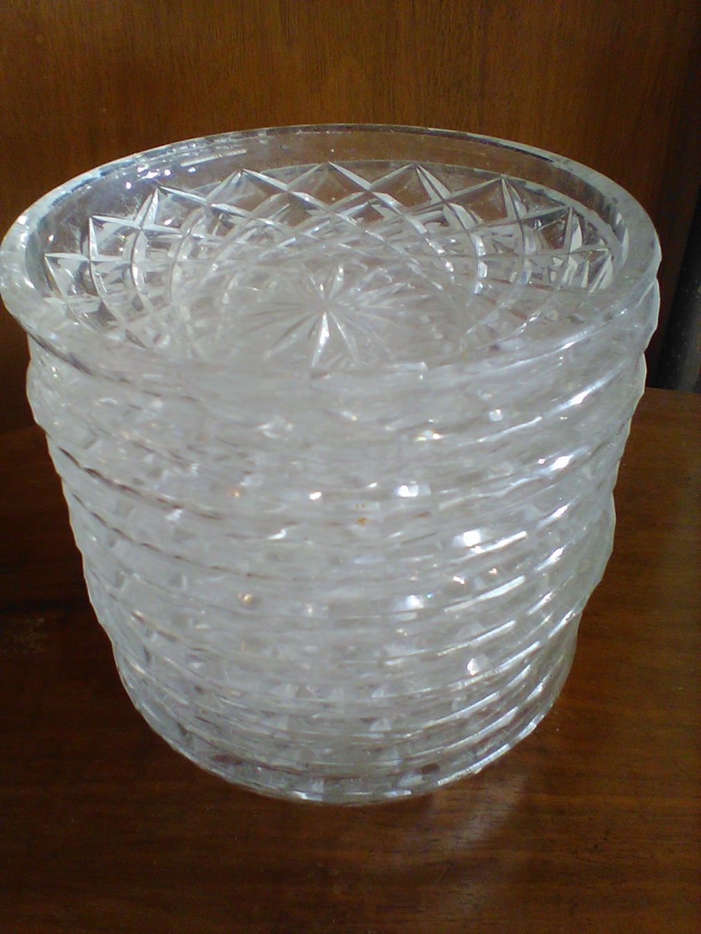 Bicchieri: 9 coupes coupelles en cristal – Usato da Morges venduto da Lippus55