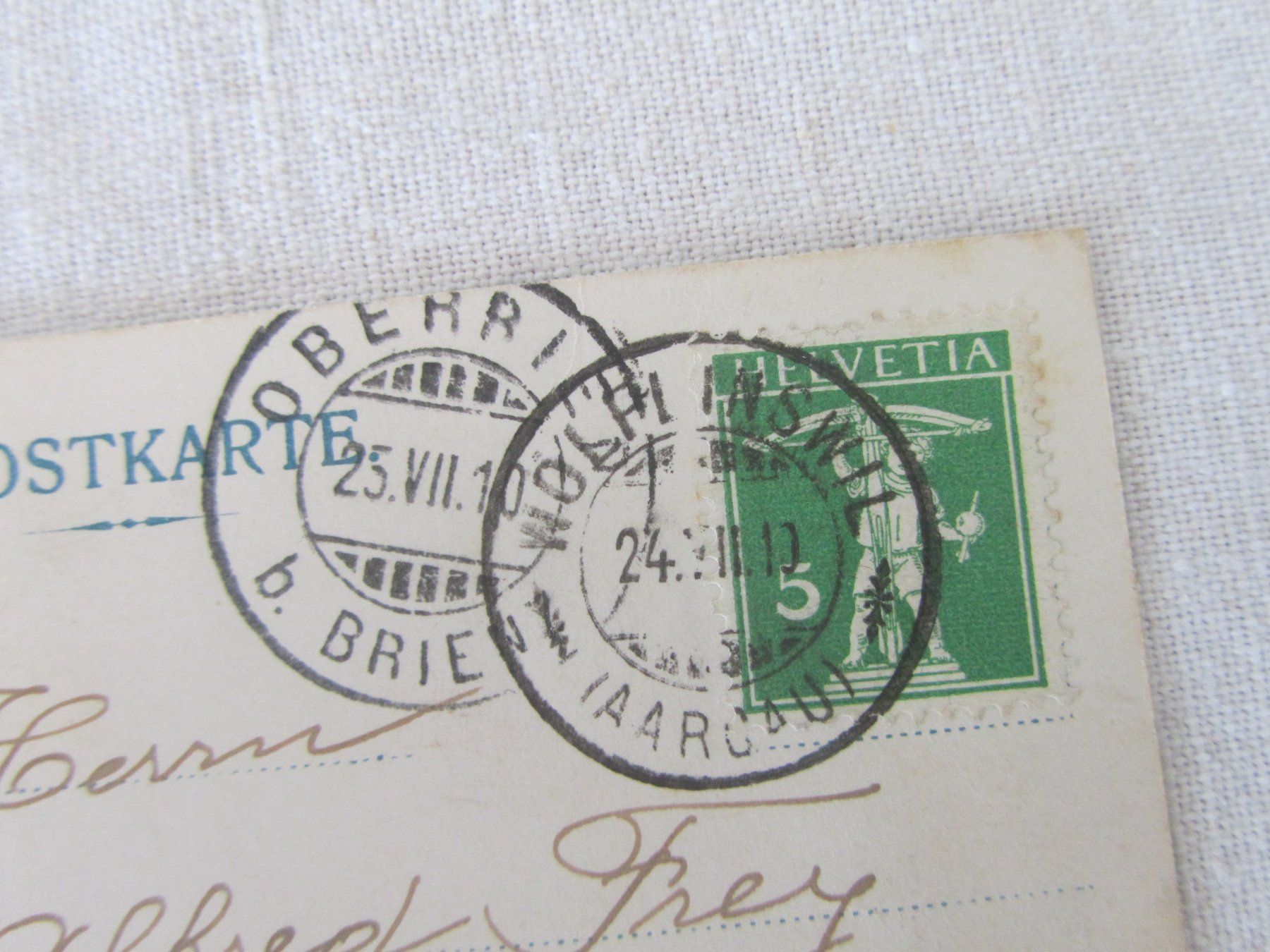 Cartoline postali: Wölfliswil – Usato da Seengen venduto da mikelele 2