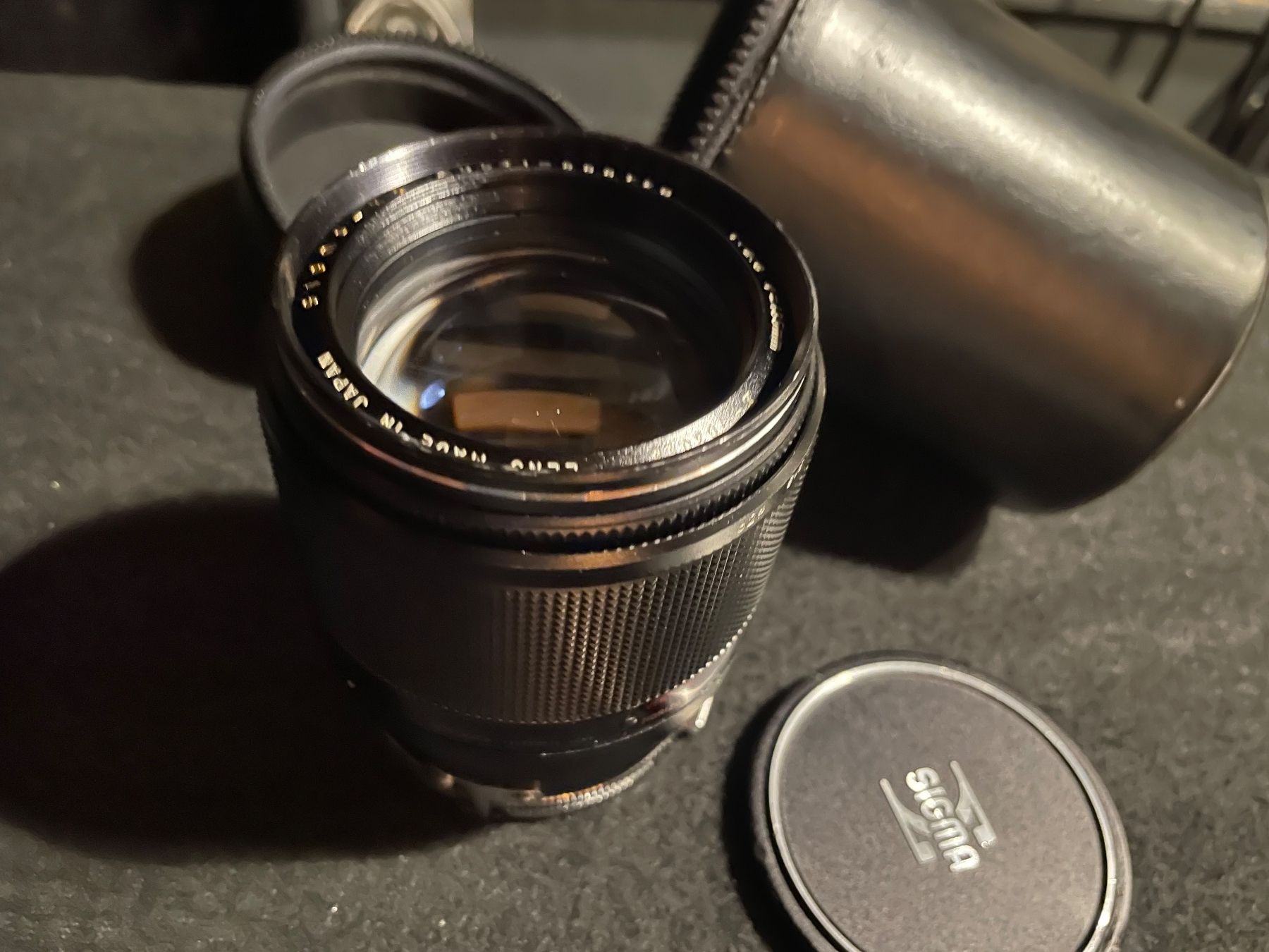 Sigma XQ multi-coated 135mm f2.8 Objektiv Olympus OM mount (D'occasion ...