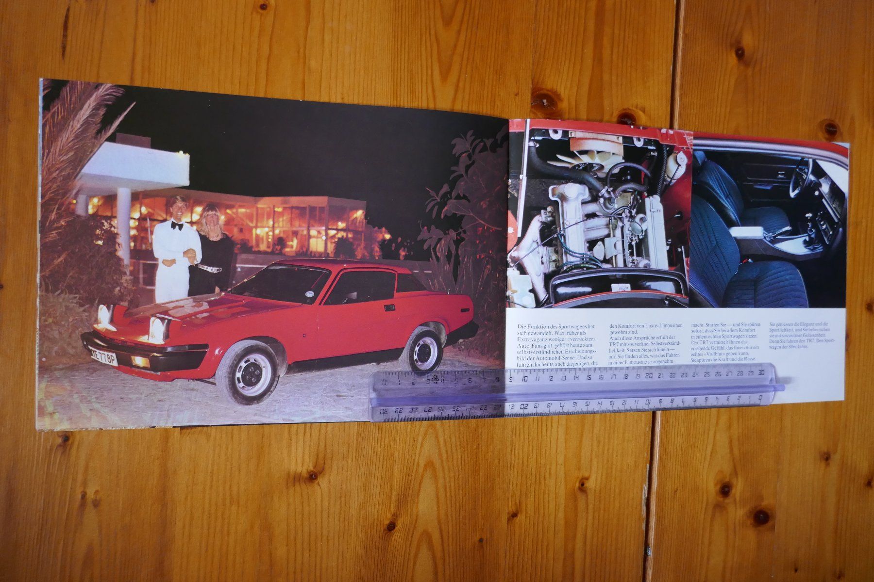 Triumph Documenti: Triumph  TR 7     Originalprospekt – Usato da Madiswil venduto da ML911 6