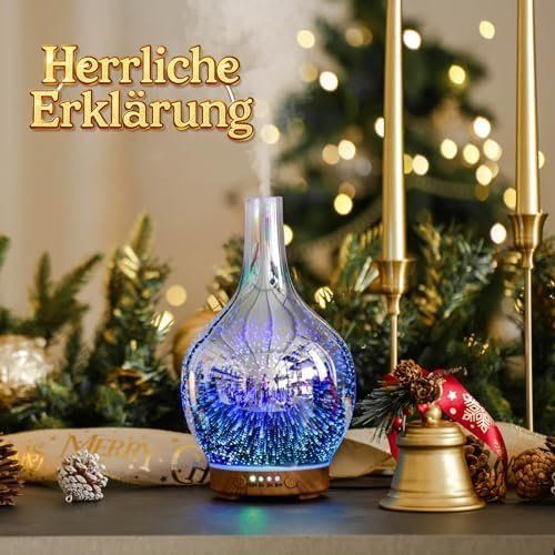 Humidificateurs: Diffuser Luftbefeuchter,150ml Handgeblasen – Neuf avec emballage d'origine à Hundwil par Stallone5 6