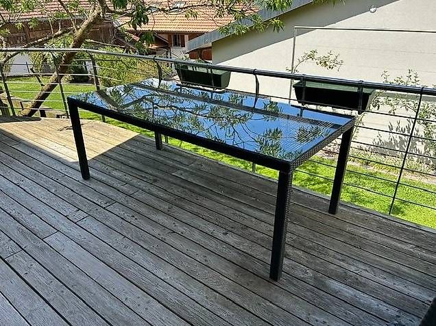 Tischset: Table de jardin avec 5 chaises – Gebraucht aus Est avancent von Lulu001