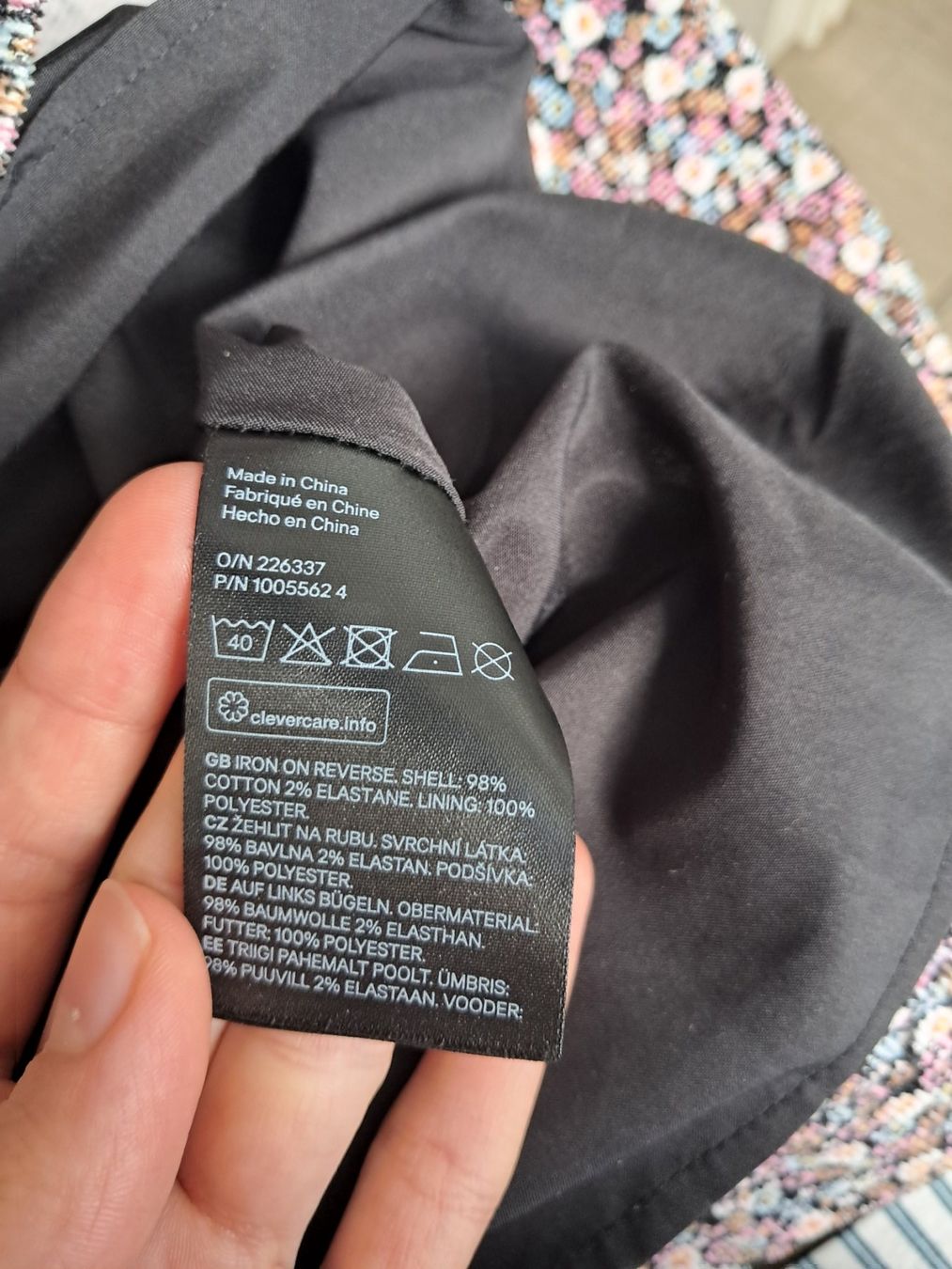 H&M Vestiti: Mini-Kleid mit Blumenmuster von H&M, XS – Usato da Basel venduto da liz_nqr9 4