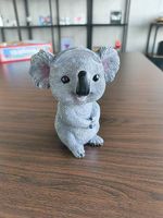 Koala Brillenhalter grau