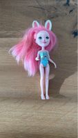 Enchantimals Puppe mit rosa Haaren und Hasenohren gebraucht