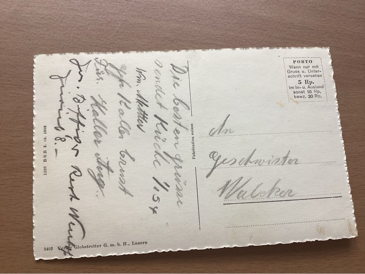 Cartoline postali: AK Immensee – Usato da Wassen UR venduto da SABDOM 1