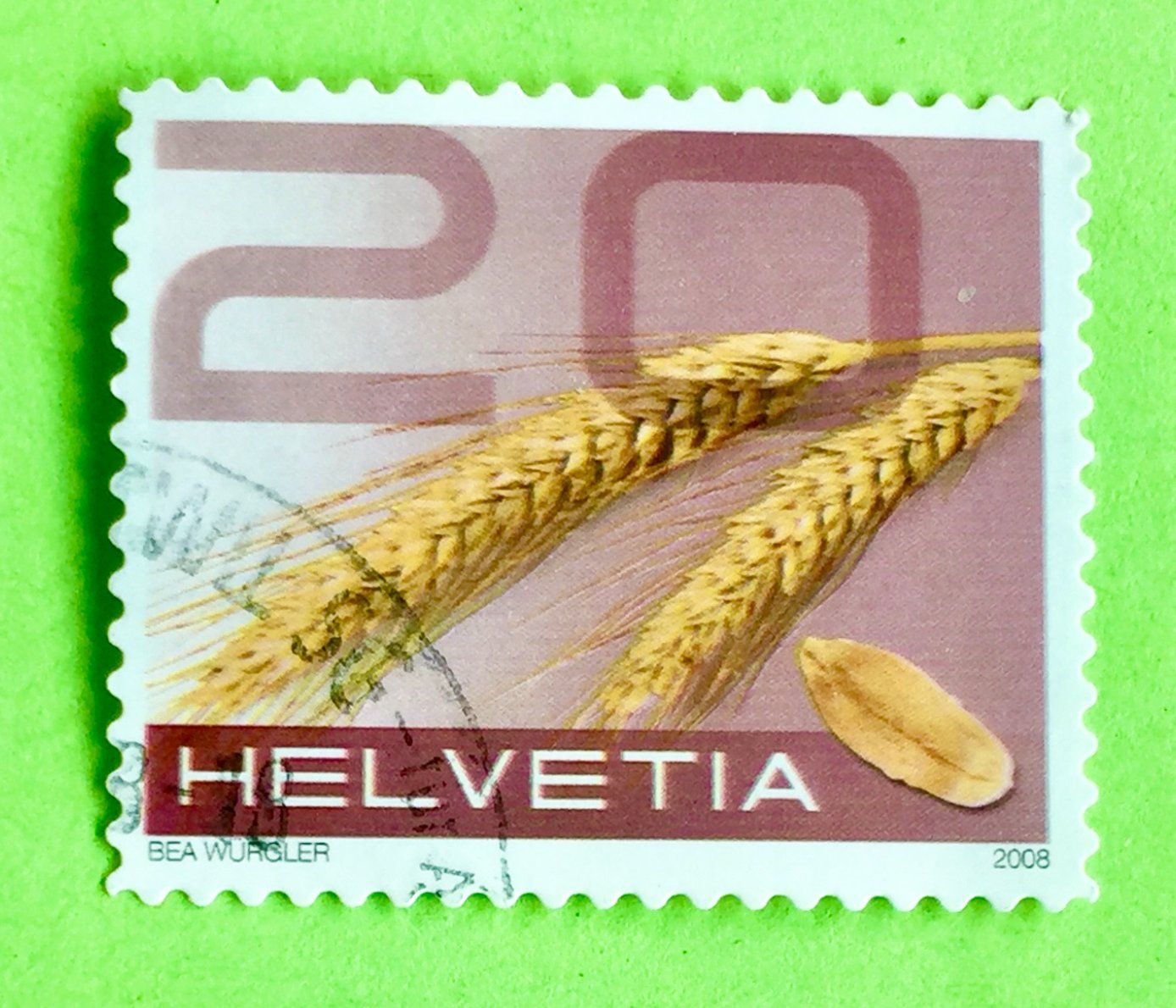 Tutti i francobolli: Nr.1281 Roggen GESTEMPELT 2008    – Usato da Aarau venduto da Billa007