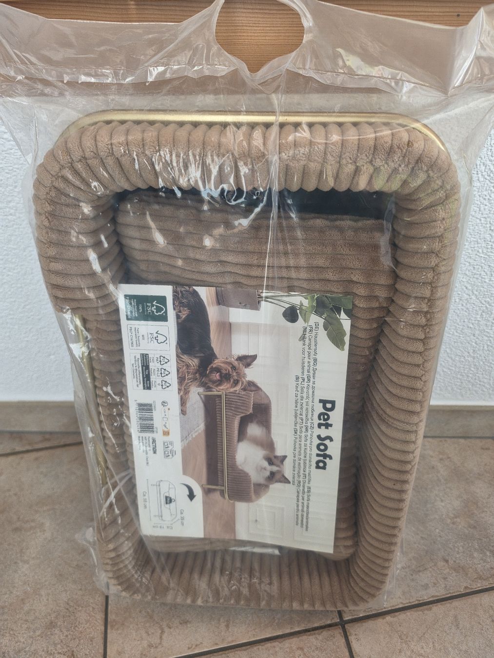 Liege- & Schlafplätze: pet sofà nuovo – Neu und originalverpackt aus Manno von Ariele- 1