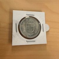 Schweizer Silbermünze 5 Franken 1967
