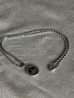 Kette mit Anhänger Edelstahl Riffellook 
