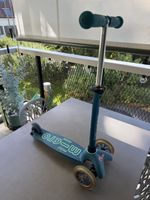 Kinder Trottinett Micro Mini türkis - gebraucht