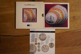 UK Münzen 1991 Brilliant Uncirculated Royal Mint