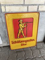 Schützengarten Bier Brauerei Gussschild