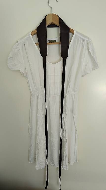 Vestiti: weisses Sommerkleid Gr. M – Usato da Solothurn venduto da Claudiaf11