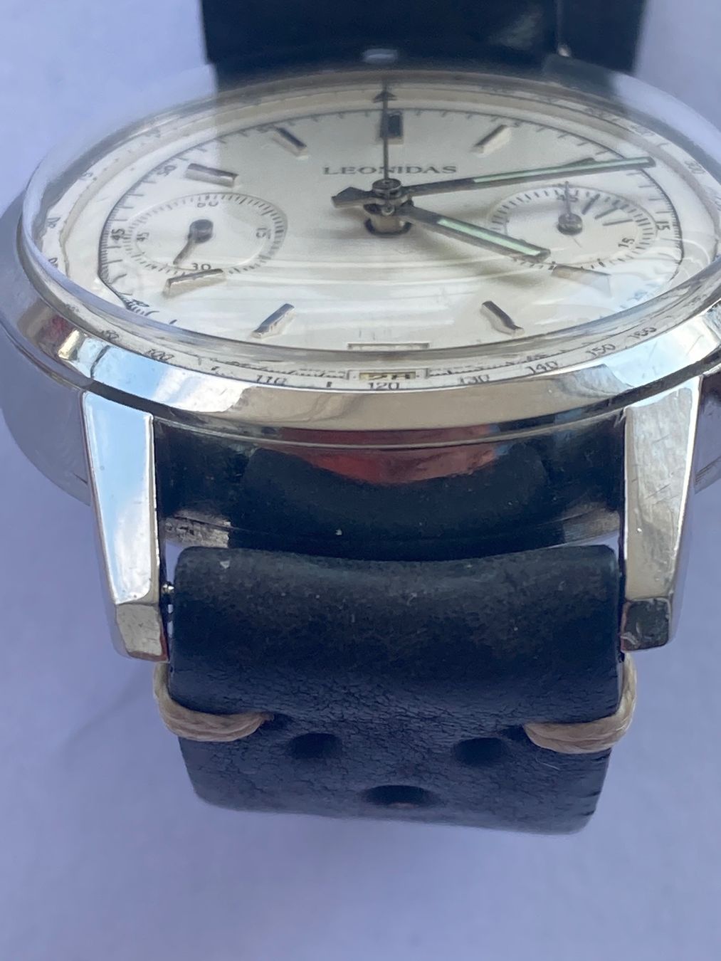 Leonidas Montres: Leonidas Chronograph, Valjoux 7734 – D'occasion à Luzern par gperos 3