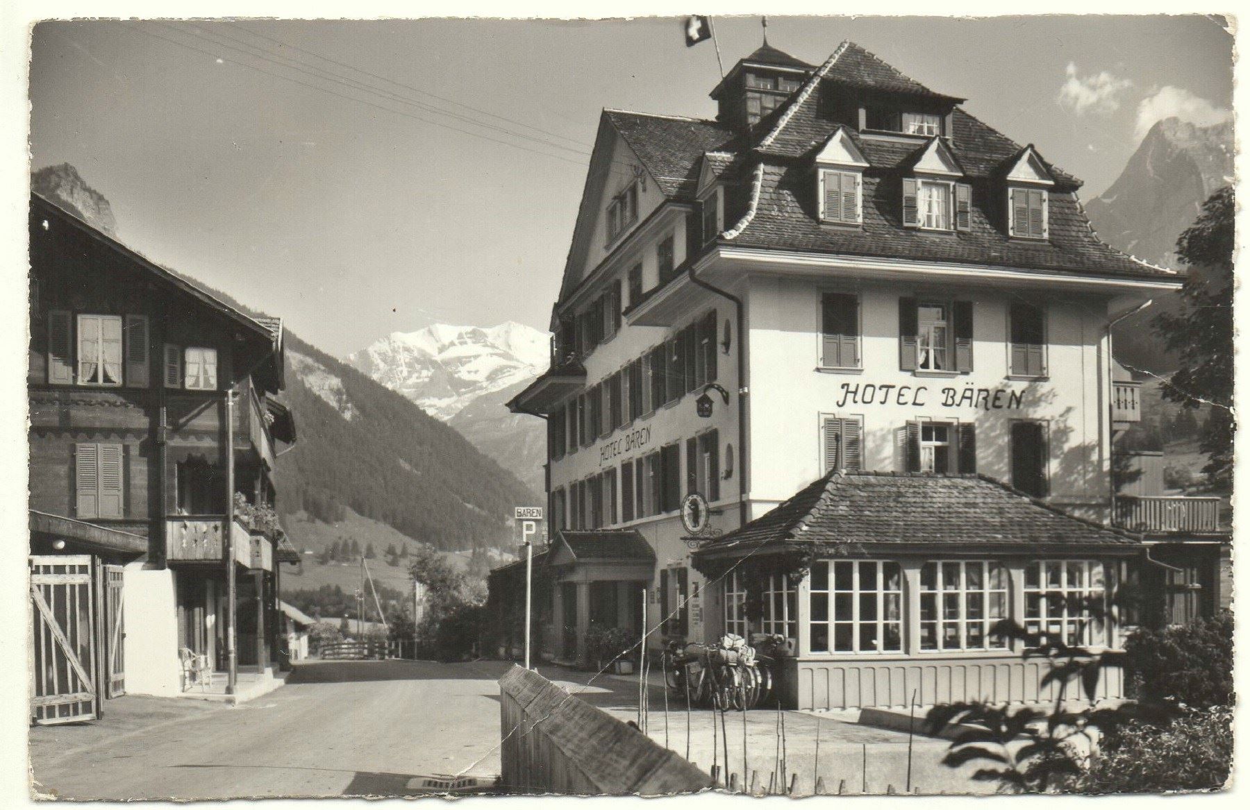 Ansichtskarten: KIENTAL Hotel Bären – Gebraucht aus Jona von philajona