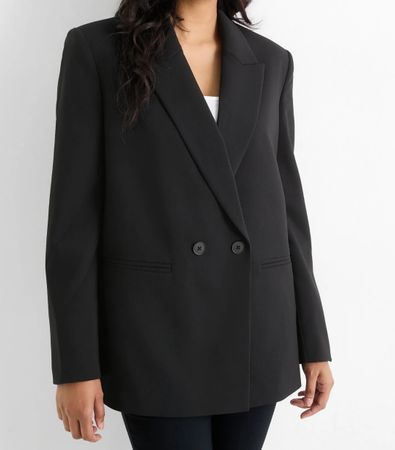 Blazer noir oversize